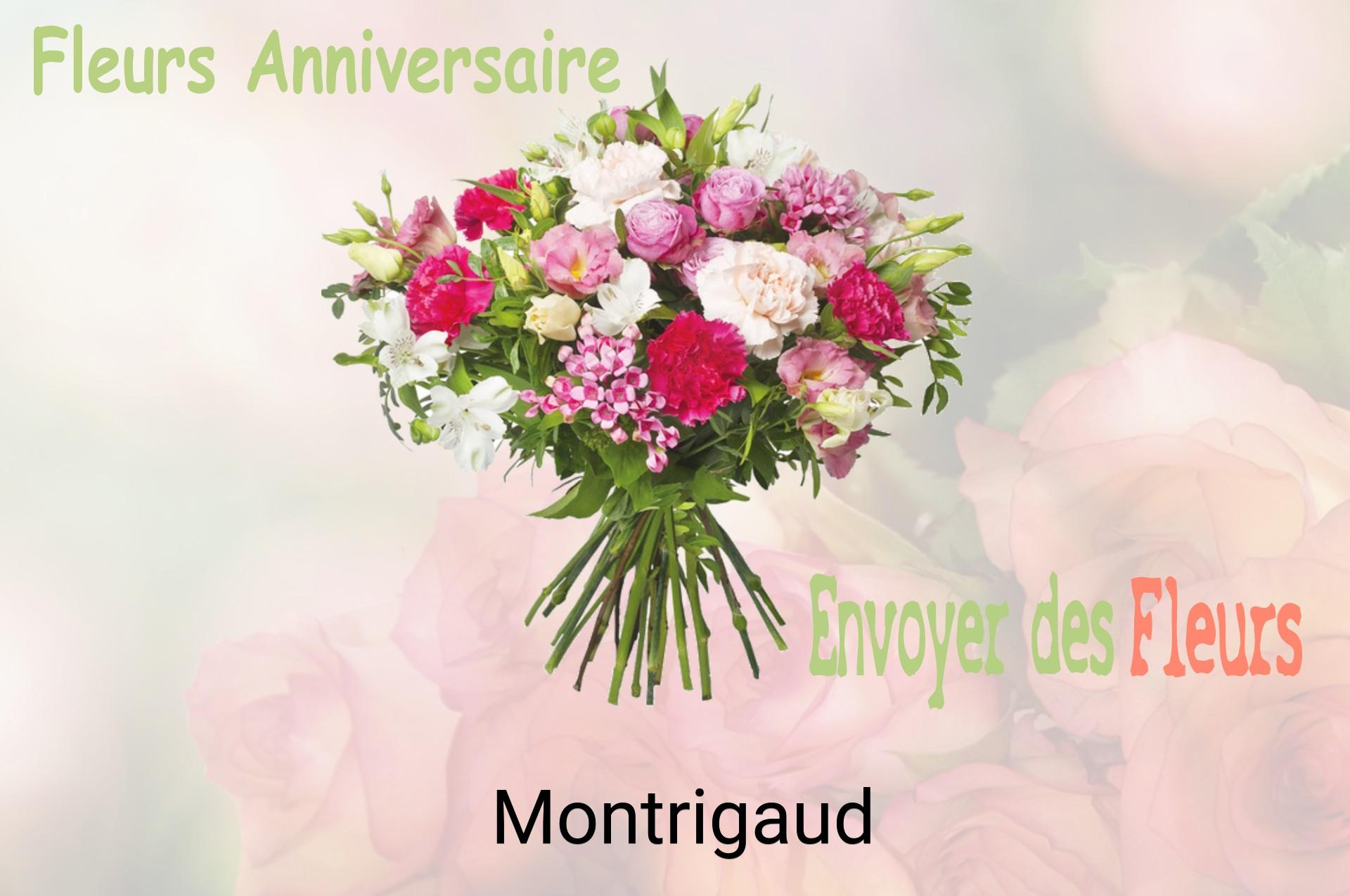 Bouquet de fleurs d’anniversaire livré à Montrigaud