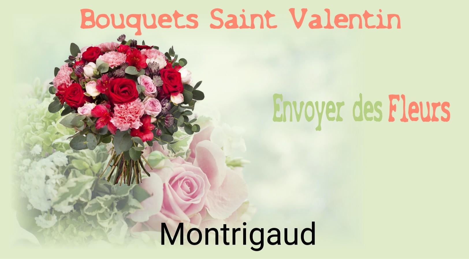Roses de Saint-Valentin livrées à Montrigaud